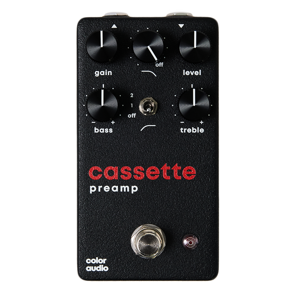 color pedal cassette preamp